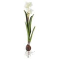 19.5 Inch White Real Touch Paperwhites Bulb Pick